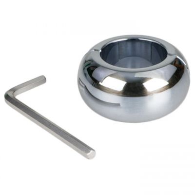 Torment Stainless Steel Oval Ball Stretcher 3cm