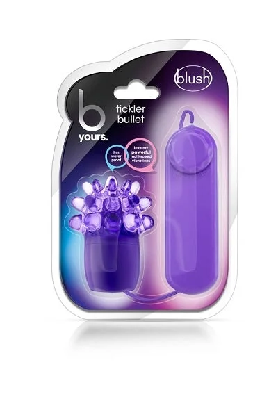 Blush B Yours Purple Tickler Bullet