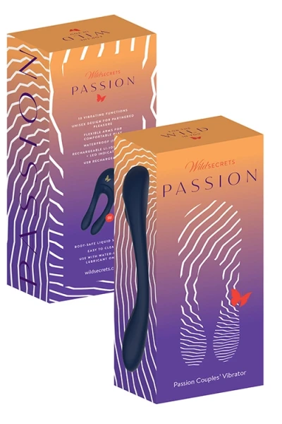 Wild Secrets Passion 4.9" Couples Vibrator
