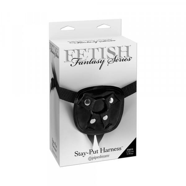 Fetish Fantasy Stay Put Harness Black O/S