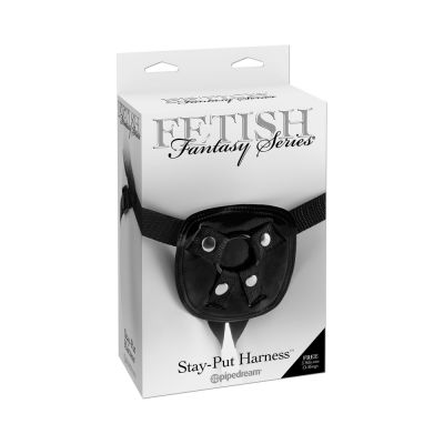 Fetish Fantasy Stay Put Harness Black O S