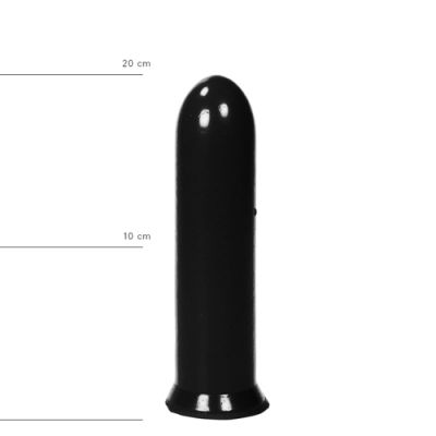 All Black Dildo 19 5 cm Black