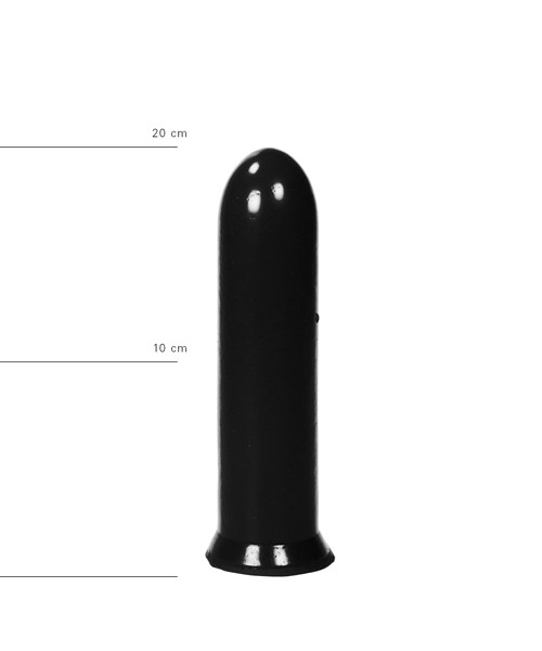 All Black Dildo 19.5 cm - Black