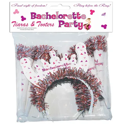 Bachelorette Tiaras and Tooters Set 8