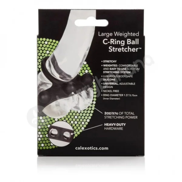 Large Weighted Cock Ring Ball Stretcher