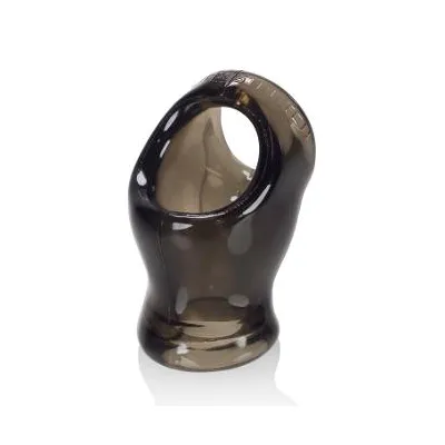 Atomic Jock Unit X Stretch Cockring With Ball Stretcher Smoke