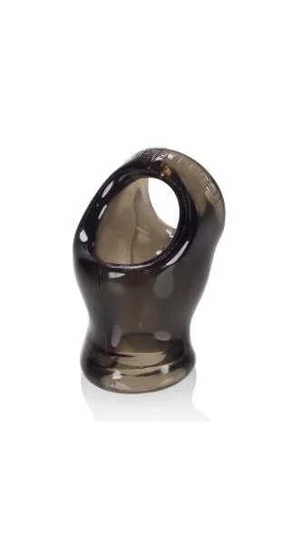 Atomic Jock Unit X Stretch Cockring With Ball Stretcher Smoke
