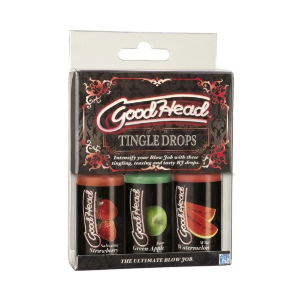 Goodhead tingle drops 3 pack