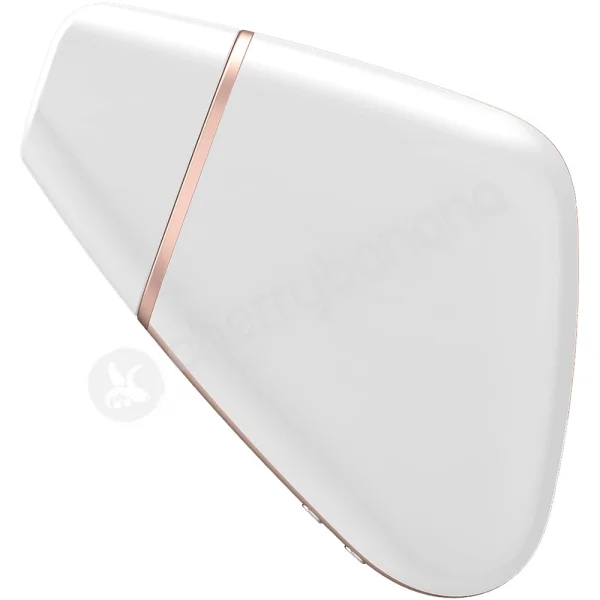 Satisfyer Love Triangle White App Controlled Vibrating Clitoral Stimulator