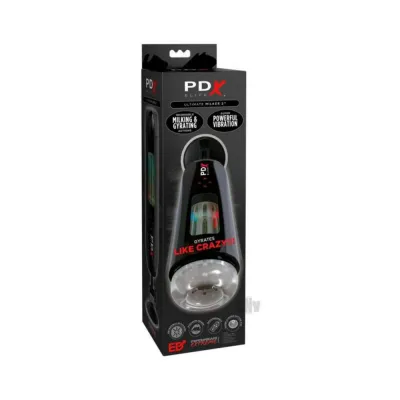 PDX Elite Ultimate Milker 2 Black clear