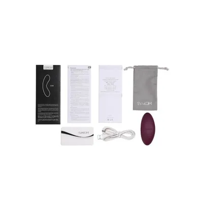 Svakom Echo Vibrator Purple 3 4 Inch