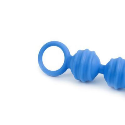 Silicone Ridged Anal Beads