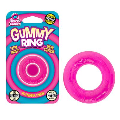 Gummy Pink Cock Ring