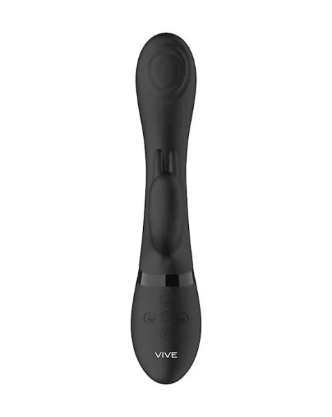 Cato - Pulse G-spot Rabbit  - Black - 8 Inch