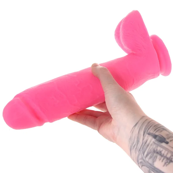 Neo 10 Inch Dual Density Ballsy Dildo