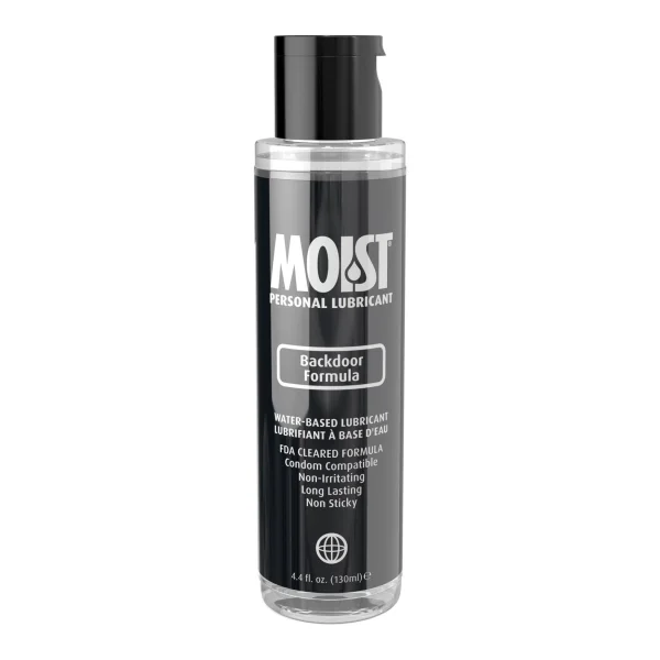 Moist Personal Lubricant Backdoor Formula 4.4 Oz