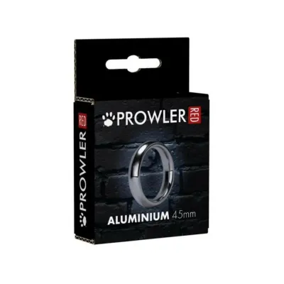 Prowler Red 45mm Ring Silver