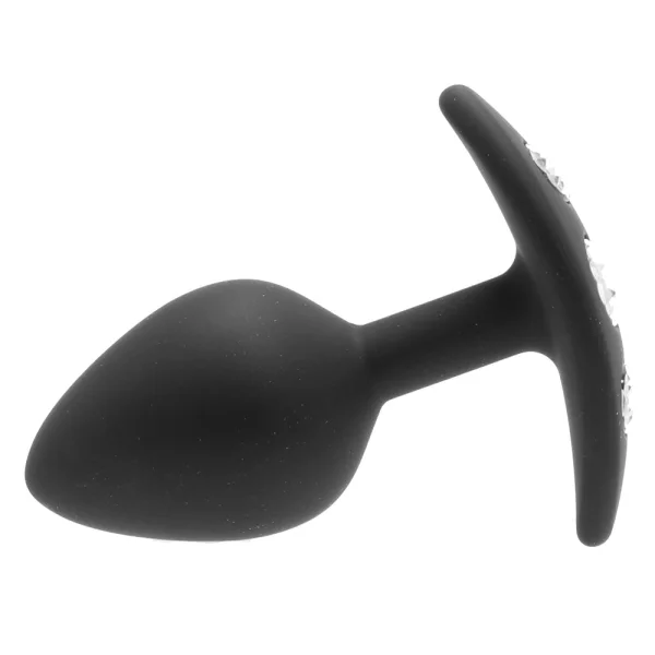 OUCH! Large Diamond Butt Plug With Handle