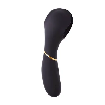 Share Satisfaction Khala Vibrating Penis Wand Black 8 3 Inch