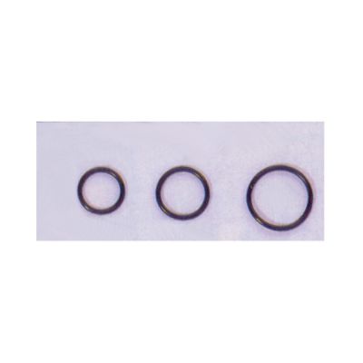 Rubber Cock Ring 1 5 inches Black