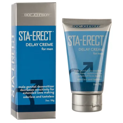 Doc Johnson Stay Erect Delay Cream For Men
