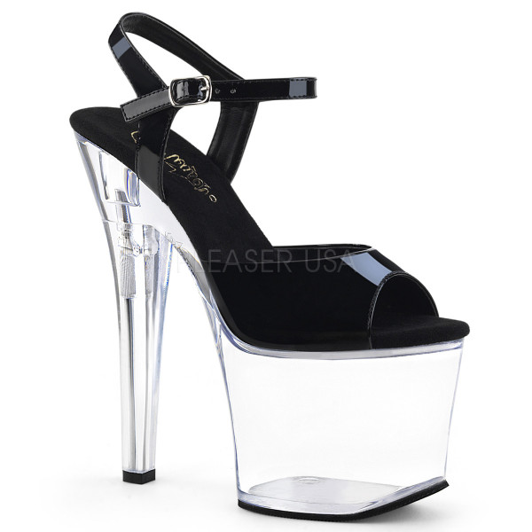 7 inches Heel, 3 1/4 inches PF Ankle Strap Sandal — image 13 of 25