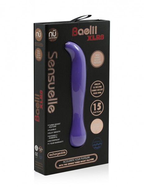 Sensuelle Baelii XLR8 Turbo Flexi 15 Function G-spot Vibrator