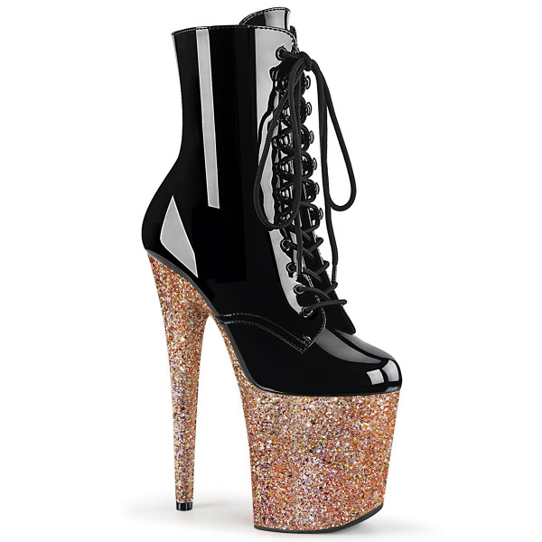 8 inches Heel, 4 inches PF Lace-Up Ankle Boot, Side Zip — image 17 of 25