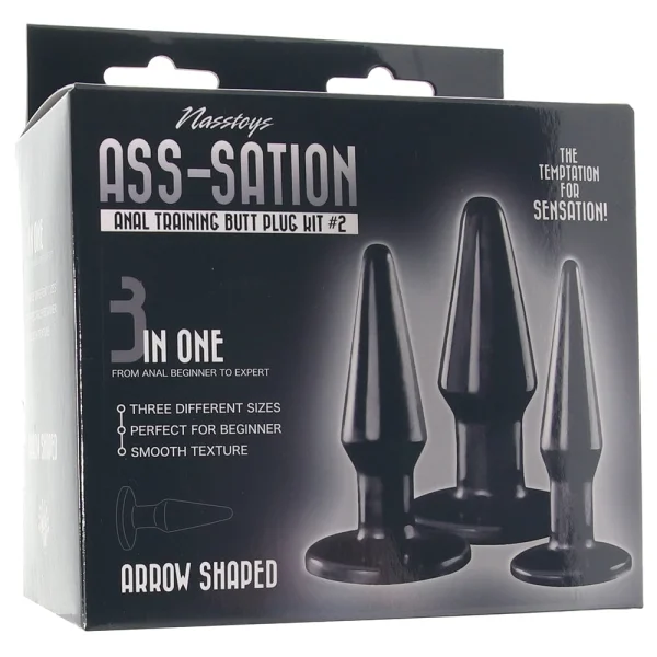 Ass-Sation Anal Training Butt Plug Kit #2 — image 6 of 10