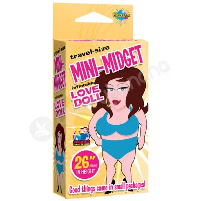 Travel size Mini Midget Inflatable Love Doll