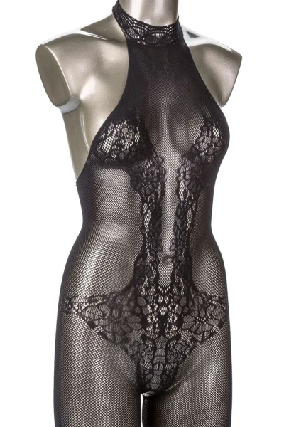 Scandal Halter Lace Body Suit