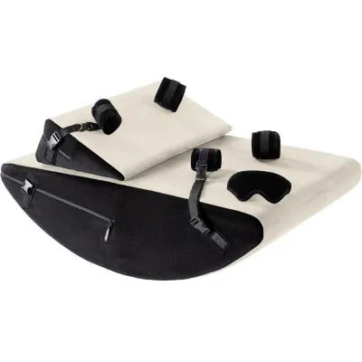 Liberator Scoop Wedge Combo Valkryie Edition Velvish Microloop With Microfiber Cuff Kit Natural