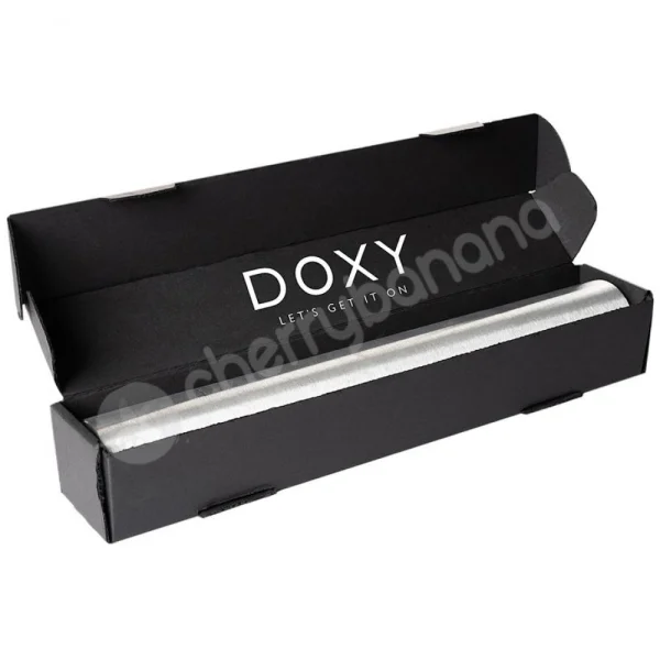 Doxy Rechargeable Die Cast 3R Matte Black Vibrating Massager Wand
