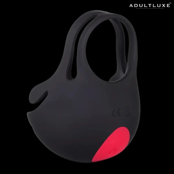Smitten Vibrating Balls Cock Ring With Remote