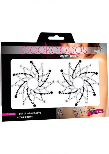Crystal Sun Black Diamond Pasties — image 2 of 4