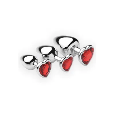 Chrome Hearts 3 Piece Anal Plugs With Gems 3 7 Inch