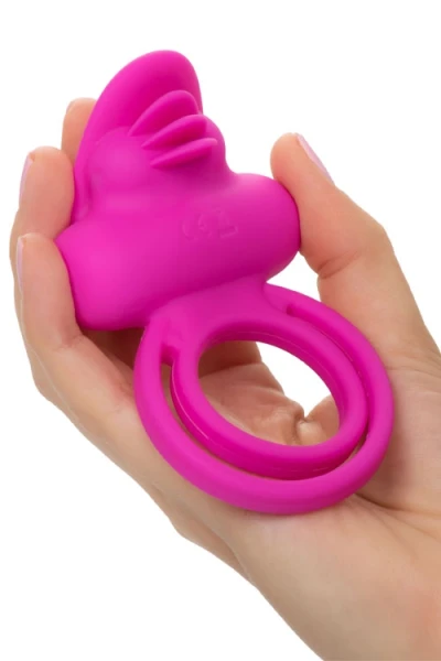 California Exotic Flickering Silicone Couples Ring