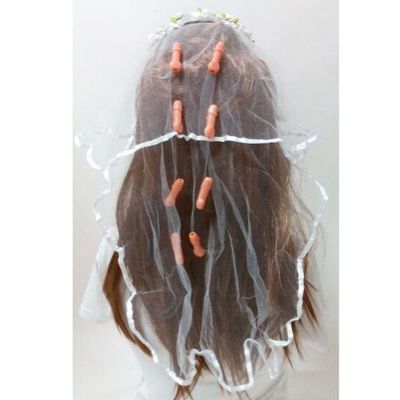 Maxpassion Bachelorette Pecker Veil