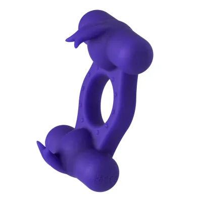 Silicone Rechargeable Triple Orgasm Enhancer