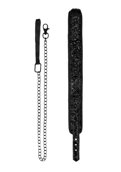 Ouch! Luxury Collar with Leash