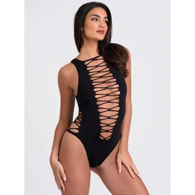 Lovehoney Black Criss Cross Body