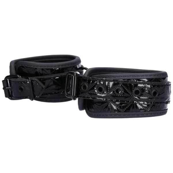 Dark Amour Leather Ankle Cuff Restraints