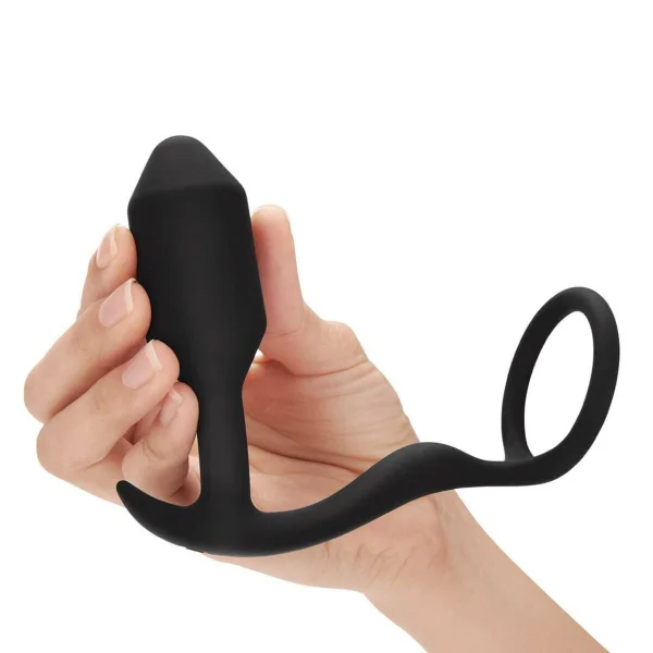 b-Vibe Snug and Tug Ring and Weighted Butt Plug — image 8 of 11