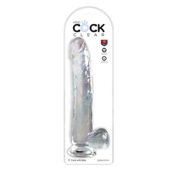 King Cock 11 Inch Ballsy Dildo