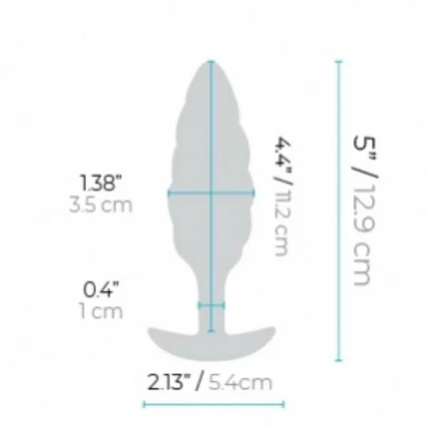 b-Vibe Texture Vibrating Anal Plug — image 22 of 25