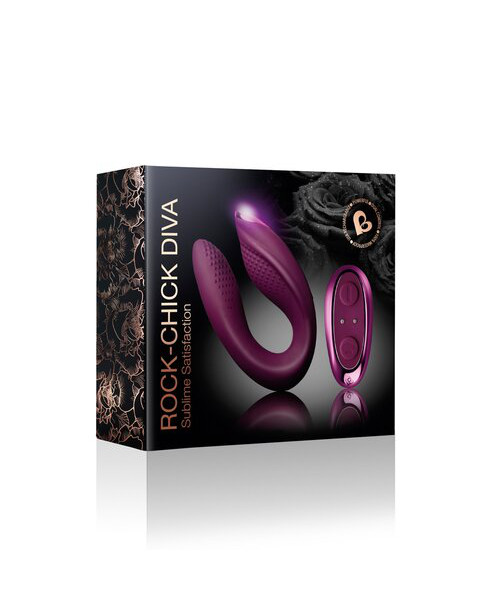 Rocks-Off Rock Chick Diva 10 Function Remote Clit and G-Spot Vibe — image 7 of 7
