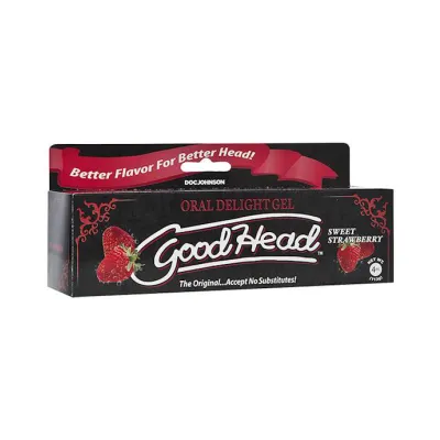 Doc Johnson Goodhead Oral Delight Gel Strawberry 118ml 4fl oz 118ml