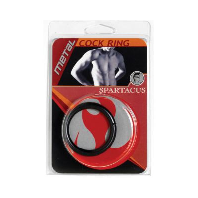 Black Steel Cock Ring 1 5 inches