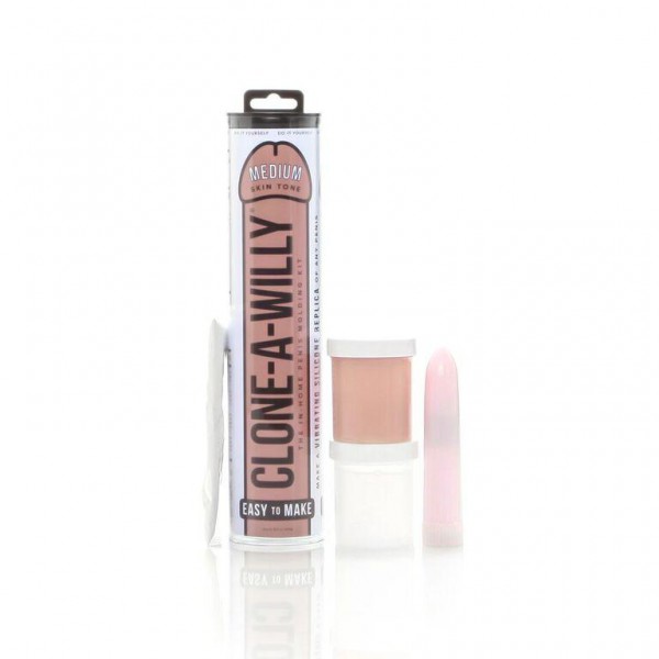 Clone-A-Willy Make Your Own Silicone Vibrating Dildo Skin Tones and Colors