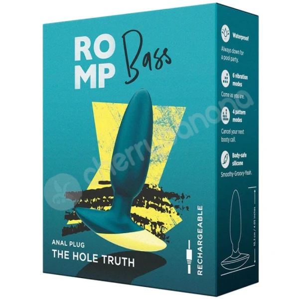 Romp Bass The Hole Truth Vibrating Anal Plug